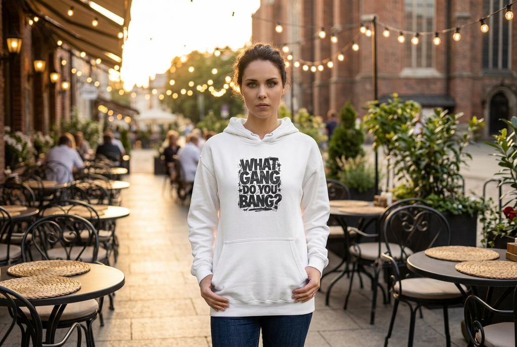 Christ Gang “What Gang Do You Bang?” Christian Hoodie
